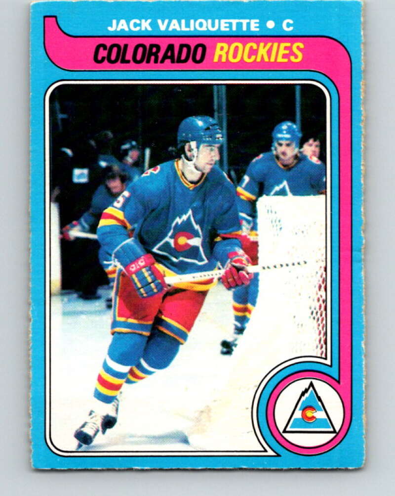 1979-80 O-Pee-Chee #229 Jack Valiquette  Colorado Rockies  V18925