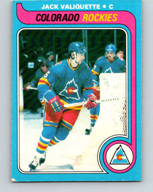 1979-80 O-Pee-Chee #229 Jack Valiquette  Colorado Rockies  V18926