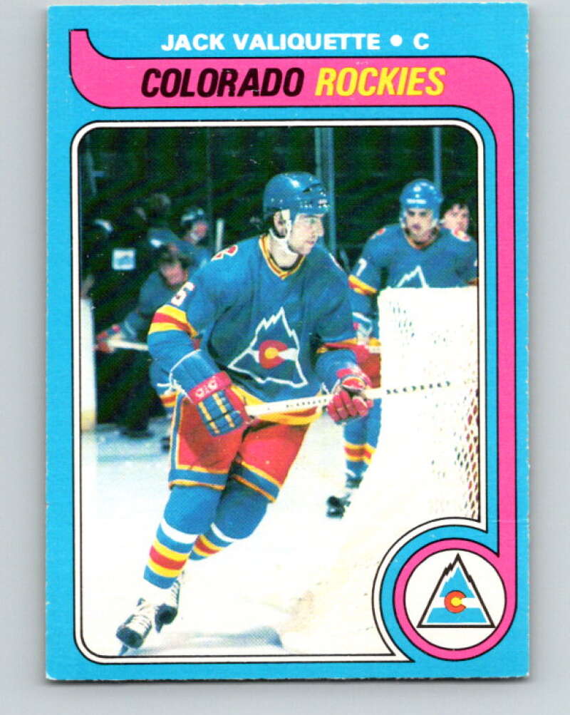 1979-80 O-Pee-Chee #229 Jack Valiquette  Colorado Rockies  V18927