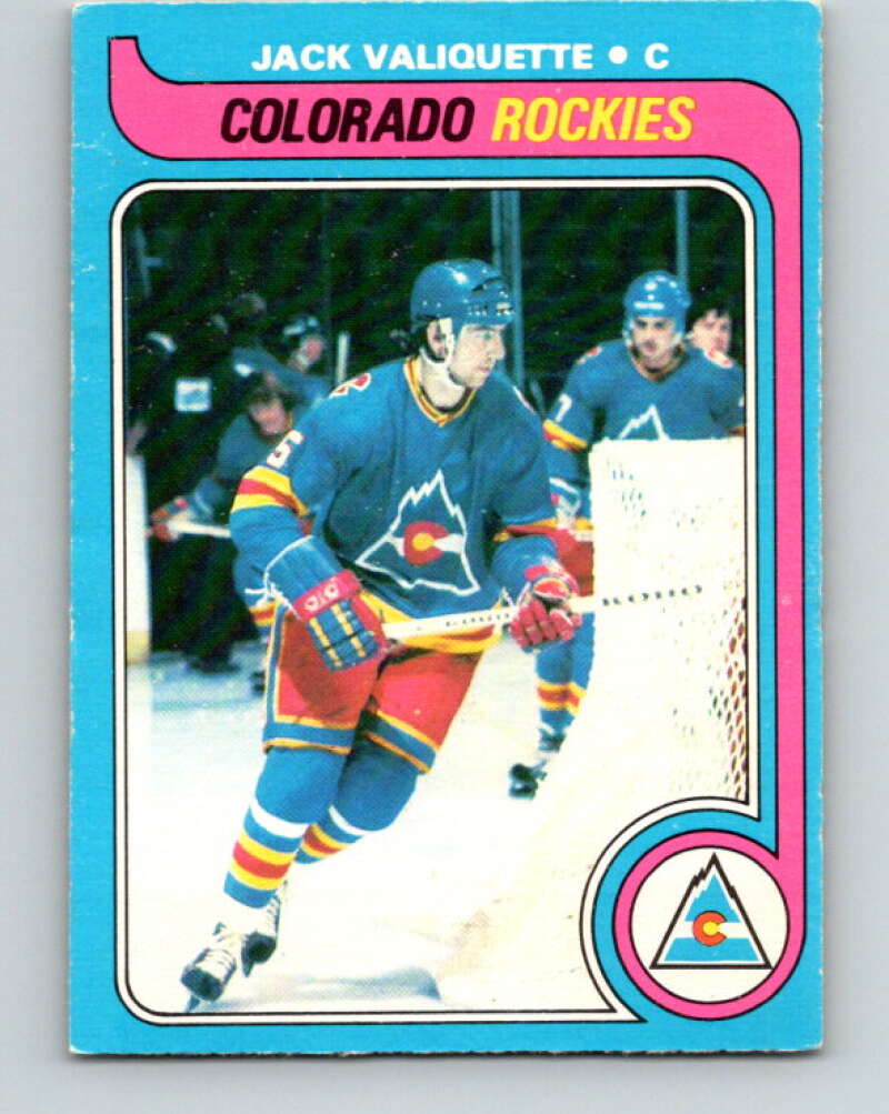 1979-80 O-Pee-Chee #229 Jack Valiquette  Colorado Rockies  V18928