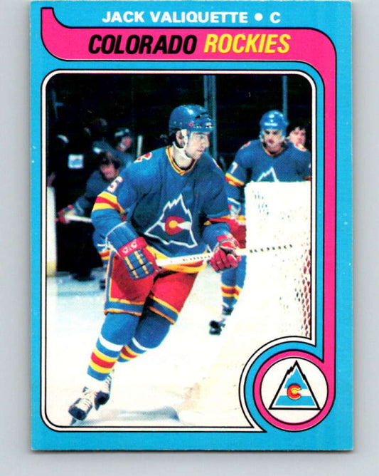 1979-80 O-Pee-Chee #229 Jack Valiquette  Colorado Rockies  V18929