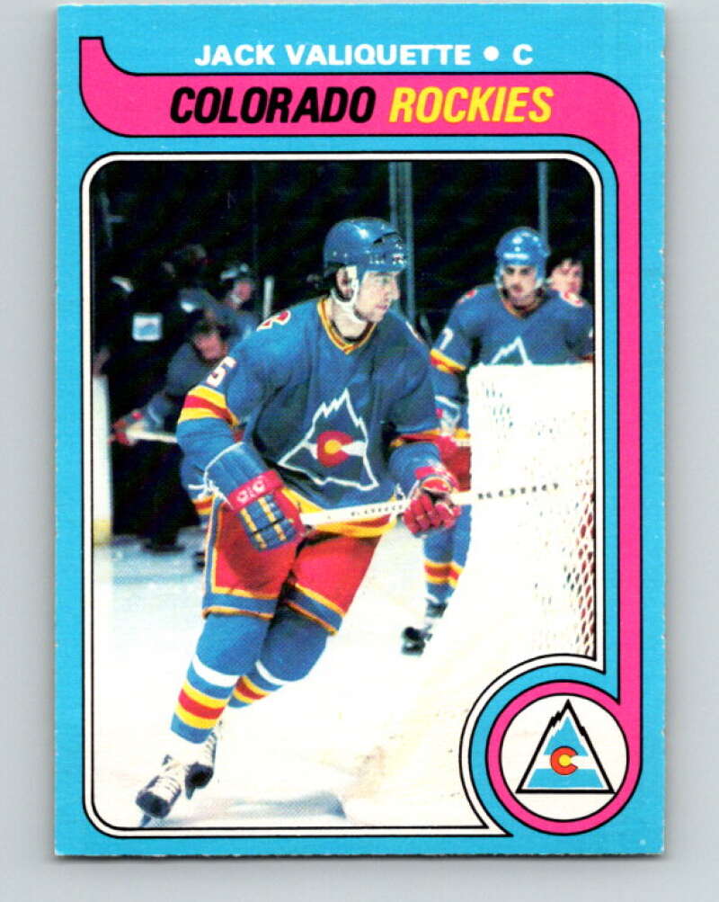 1979-80 O-Pee-Chee #229 Jack Valiquette  Colorado Rockies  V18930