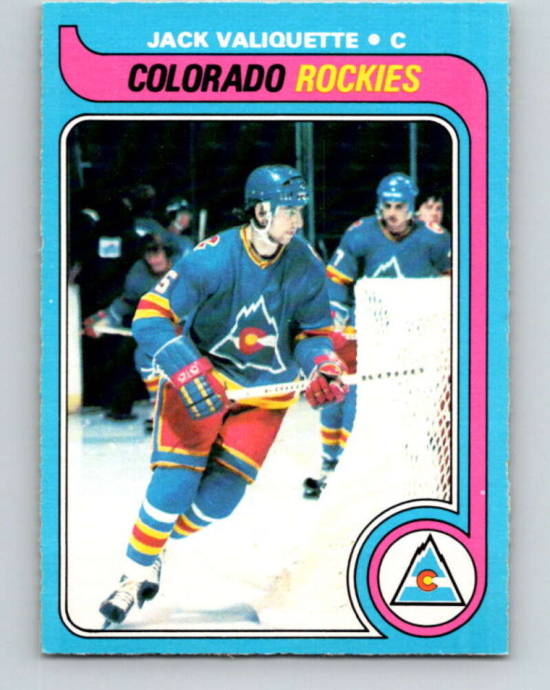 1979-80 O-Pee-Chee #229 Jack Valiquette  Colorado Rockies  V18931