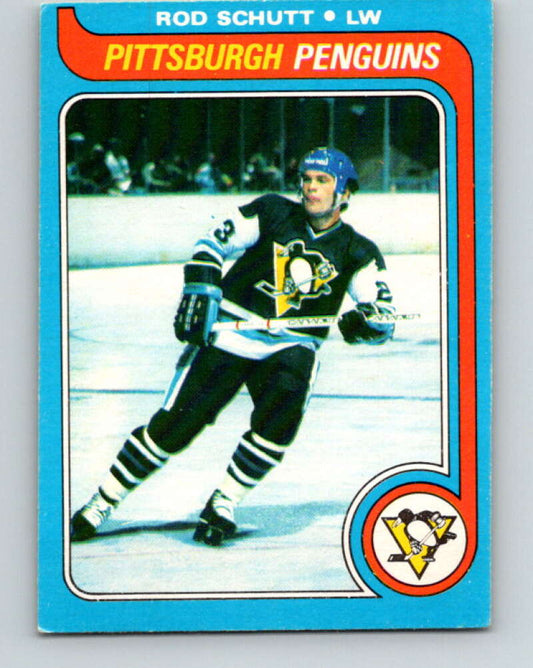 1979-80 O-Pee-Chee #234 Rod Schutt  RC Rookie Pittsburgh Penguins  V18989