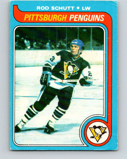 1979-80 O-Pee-Chee #234 Rod Schutt  RC Rookie Pittsburgh Penguins  V18997