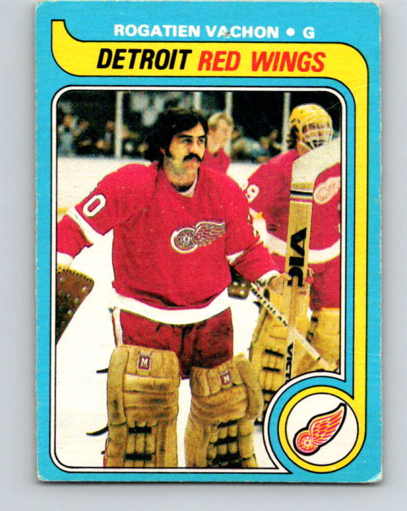 1979-80 O-Pee-Chee #235 Rogie Vachon  Detroit Red Wings  V19007