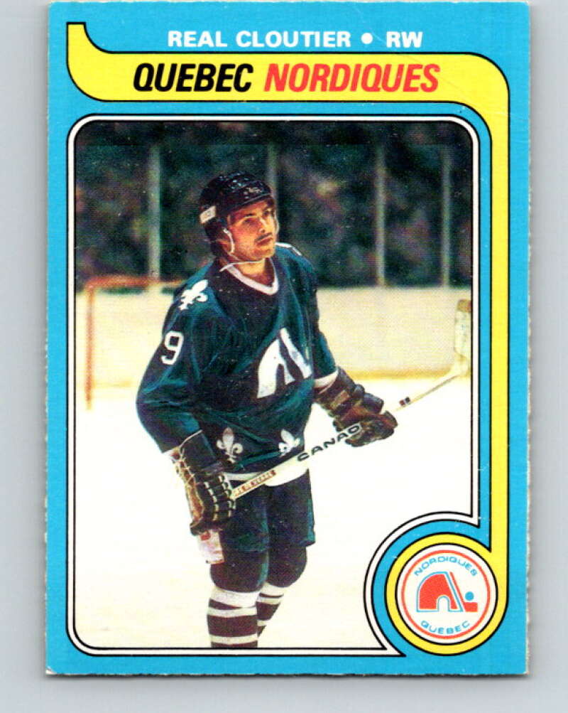 1979-80 O-Pee-Chee #239 Real Cloutier  Quebec Nordiques  V19037