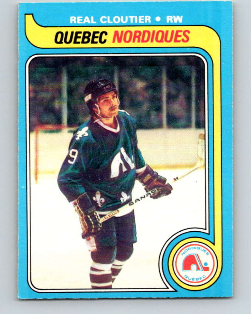 1979-80 O-Pee-Chee #239 Real Cloutier  Quebec Nordiques  V19040