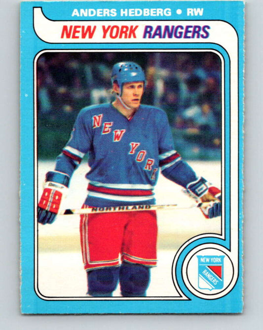 1979-80 O-Pee-Chee #240 Anders Hedberg  New York Rangers  V19047