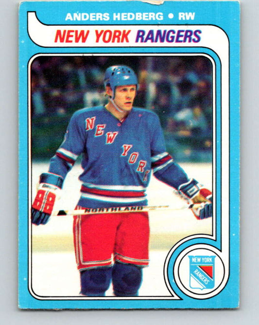 1979-80 O-Pee-Chee #240 Anders Hedberg  New York Rangers  V19051