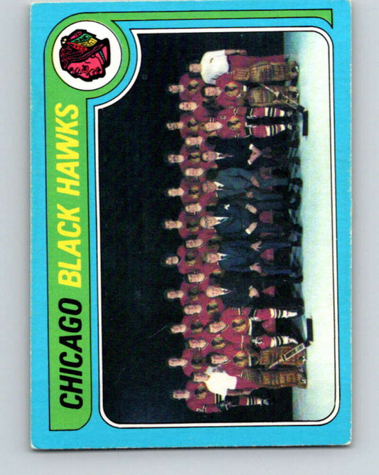 1979-80 O-Pee-Chee #247 Blackhawks Team CL  Chicago Blackhawks  V19119