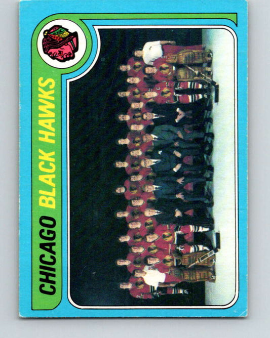 1979-80 O-Pee-Chee #247 Blackhawks Team CL  Chicago Blackhawks  V19120