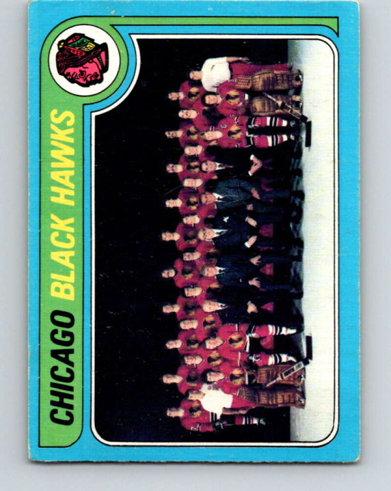 1979-80 O-Pee-Chee #247 Blackhawks Team CL  Chicago Blackhawks  V19121