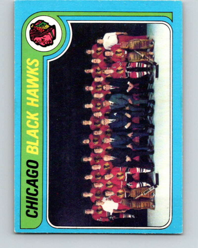 1979-80 O-Pee-Chee #247 Blackhawks Team CL  Chicago Blackhawks  V19122