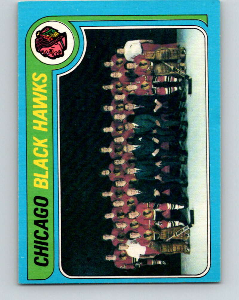 1979-80 O-Pee-Chee #247 Blackhawks Team CL  Chicago Blackhawks  V19123