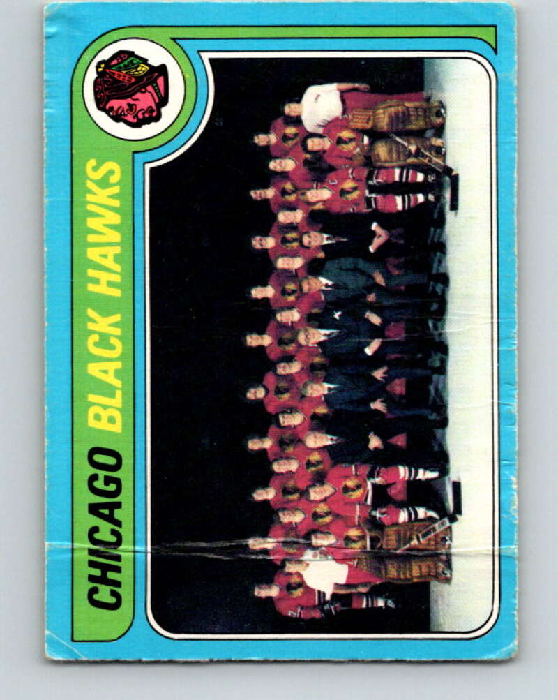 1979-80 O-Pee-Chee #247 Blackhawks Team CL  Chicago Blackhawks  V19125