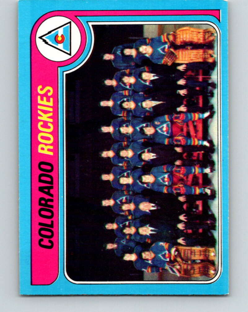 1979-80 O-Pee-Chee #248 Rockies Team CL  Colorado Rockies  V19126