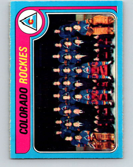 1979-80 O-Pee-Chee #248 Rockies Team CL  Colorado Rockies  V19129