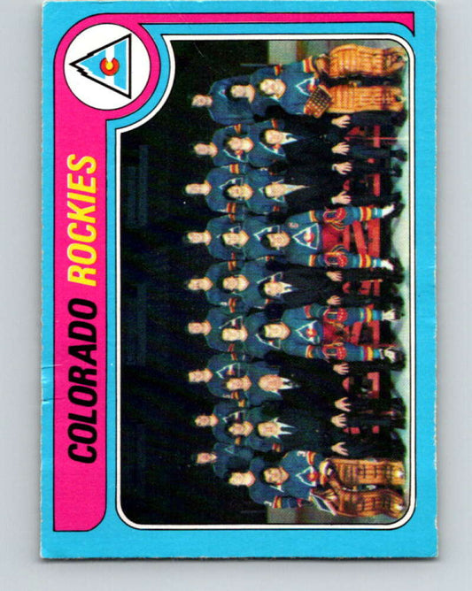 1979-80 O-Pee-Chee #248 Rockies Team CL  Colorado Rockies  V19133