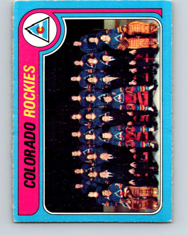 1979-80 O-Pee-Chee #248 Rockies Team CL  Colorado Rockies  V19134