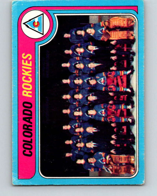 1979-80 O-Pee-Chee #248 Rockies Team CL  Colorado Rockies  V19135