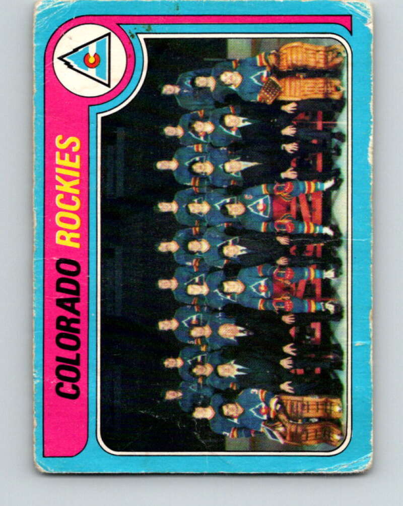 1979-80 O-Pee-Chee #248 Rockies Team CL  Colorado Rockies  V19136