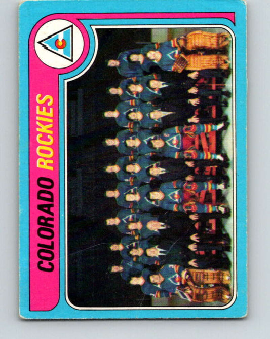 1979-80 O-Pee-Chee #248 Rockies Team CL  Colorado Rockies  V19138