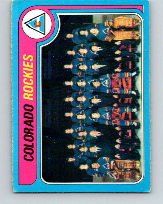 1979-80 O-Pee-Chee #248 Rockies Team CL  Colorado Rockies  V19139