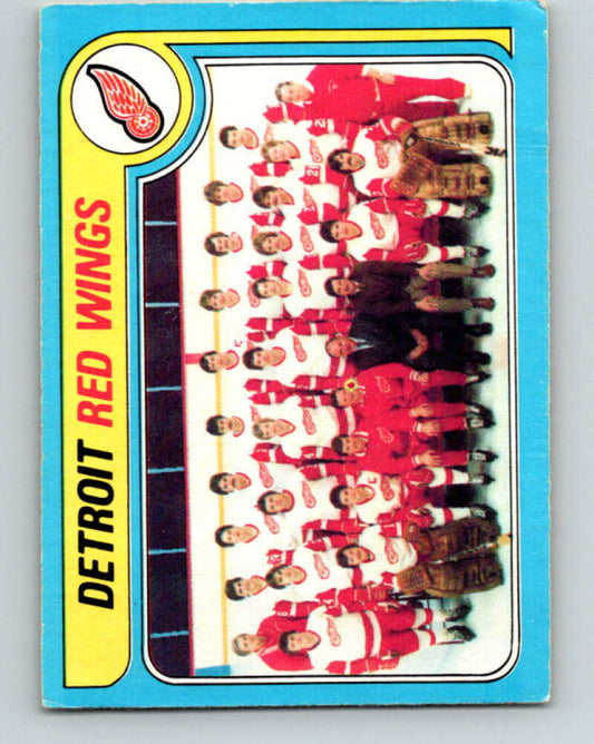 1979-80 O-Pee-Chee #249 Red Wings Team CL  Detroit Red Wings  V19141