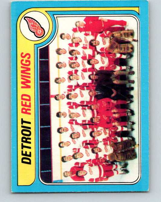 1979-80 O-Pee-Chee #249 Red Wings Team CL  Detroit Red Wings  V19142