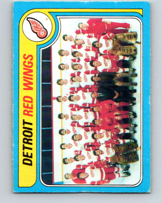 1979-80 O-Pee-Chee #249 Red Wings Team CL  Detroit Red Wings  V19144