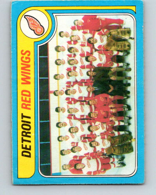 1979-80 O-Pee-Chee #249 Red Wings Team CL  Detroit Red Wings  V19147