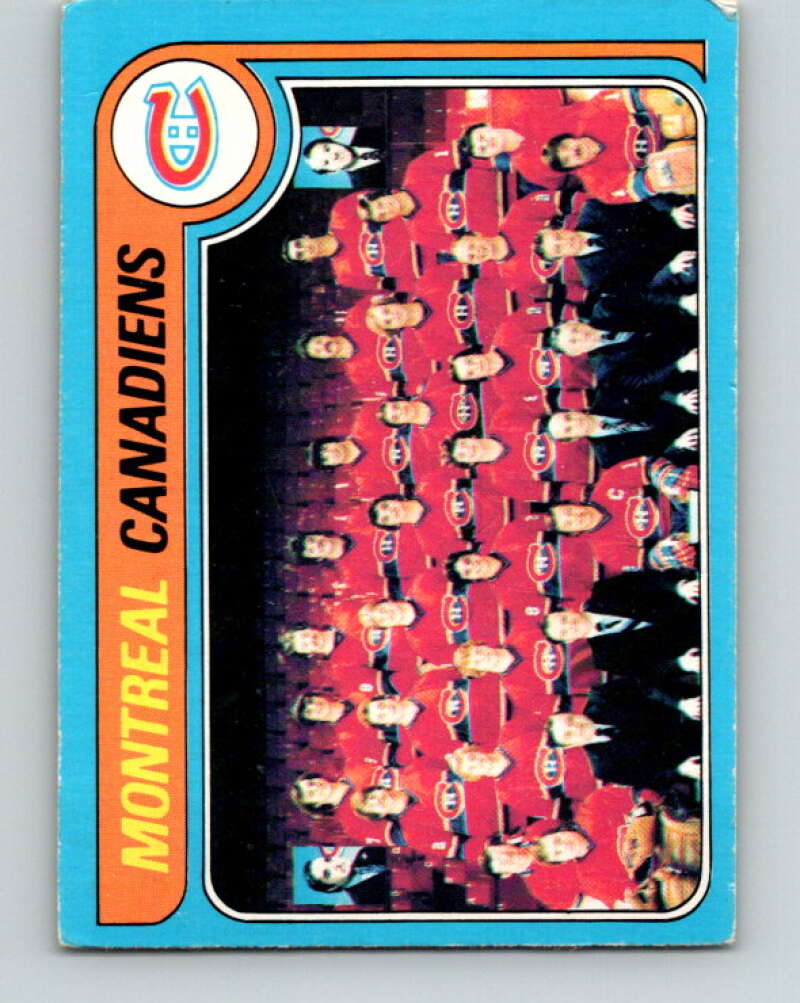 1979-80 O-Pee-Chee #252 Canadiens Team CL  Montreal Canadiens  V19168