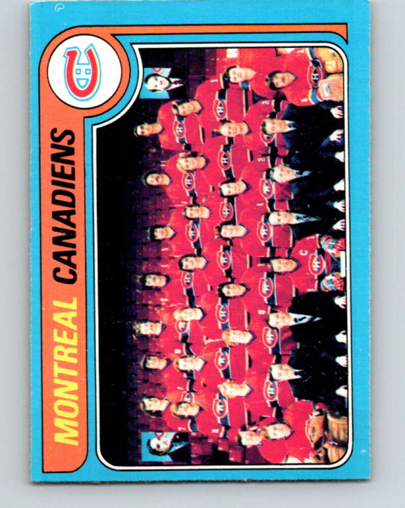 1979-80 O-Pee-Chee #252 Canadiens Team CL  Montreal Canadiens  V19169