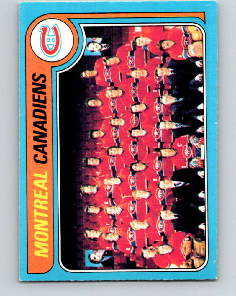 1979-80 O-Pee-Chee #252 Canadiens Team CL  Montreal Canadiens  V19172