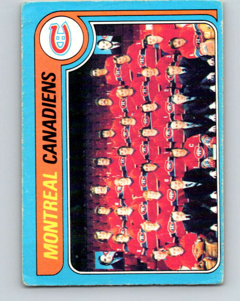 1979-80 O-Pee-Chee #252 Canadiens Team CL  Montreal Canadiens  V19173