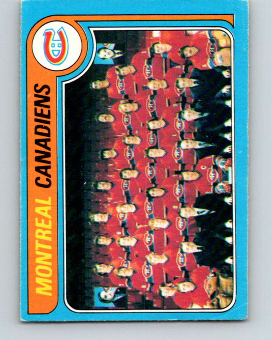 1979-80 O-Pee-Chee #252 Canadiens Team CL  Montreal Canadiens  V19177