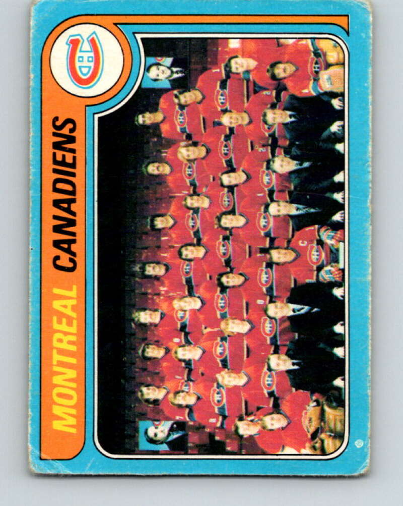 1979-80 O-Pee-Chee #252 Canadiens Team CL  Montreal Canadiens  V19180