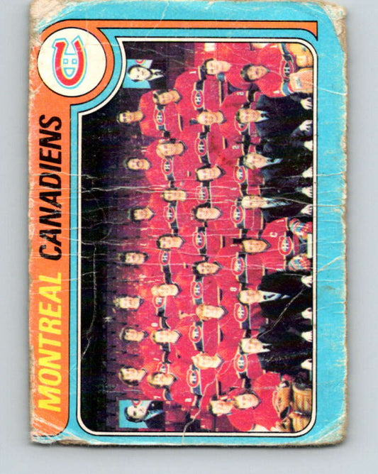 1979-80 O-Pee-Chee #252 Canadiens Team CL  Montreal Canadiens  V19181