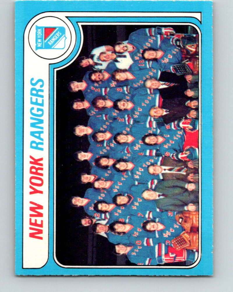 1979-80 O-Pee-Chee #254 Rangers Team CL  New York Rangers  V19193