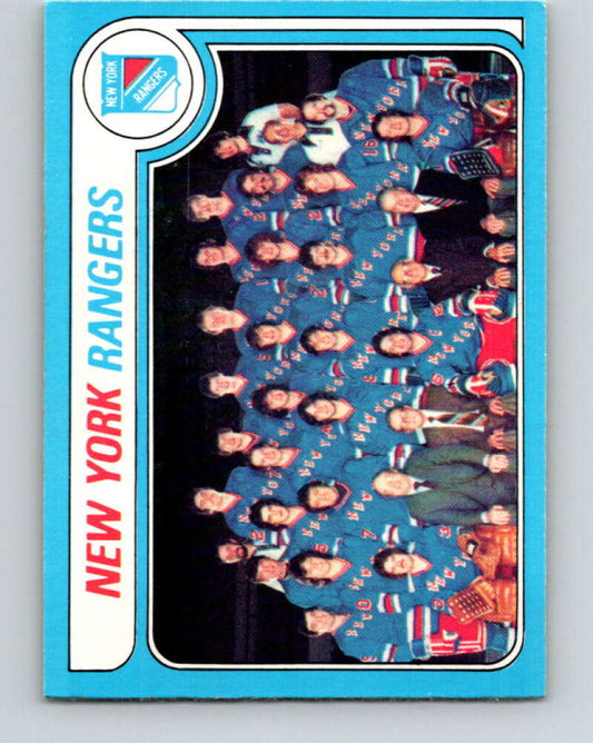 1979-80 O-Pee-Chee #254 Rangers Team CL  New York Rangers  V19197