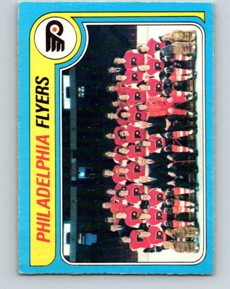 1979-80 O-Pee-Chee #255 Flyers Team CL  Philadelphia Flyers  V19205