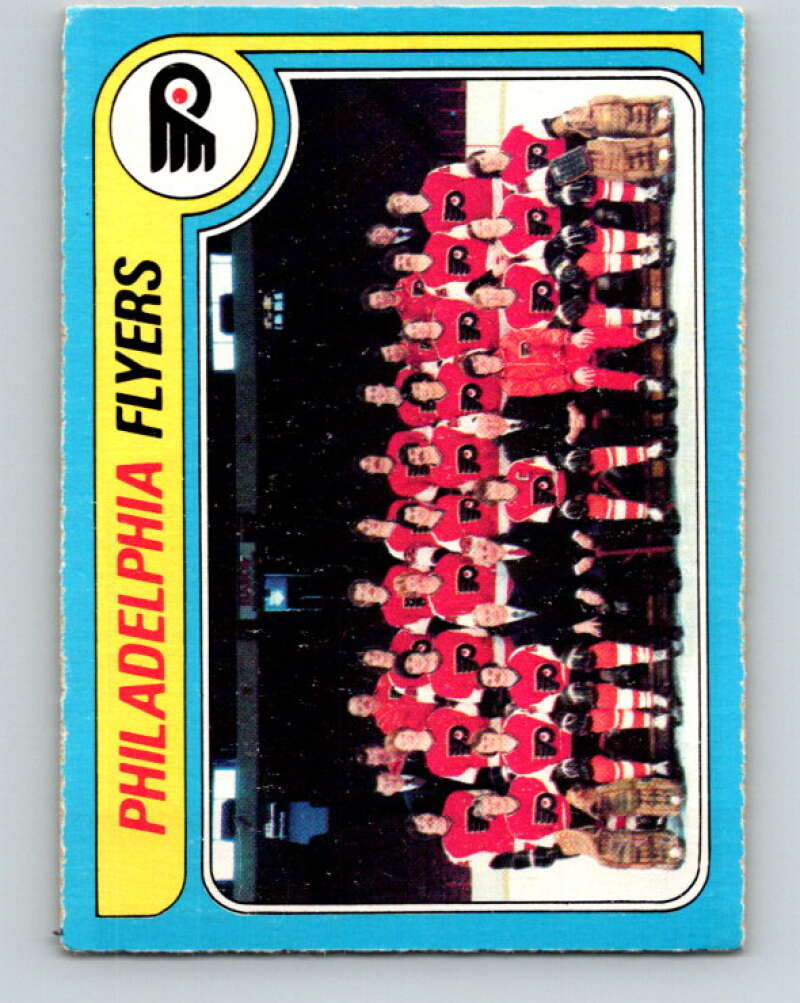 1979-80 O-Pee-Chee #255 Flyers Team CL  Philadelphia Flyers  V19206