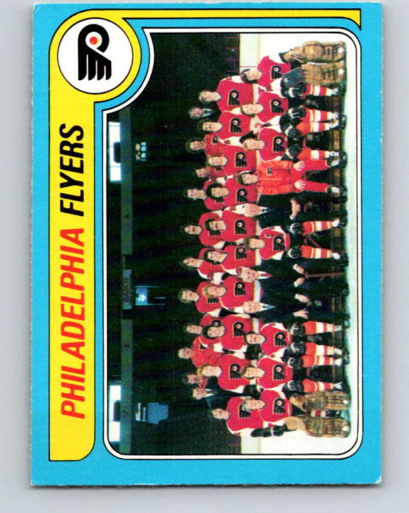 1979-80 O-Pee-Chee #255 Flyers Team CL  Philadelphia Flyers  V19208