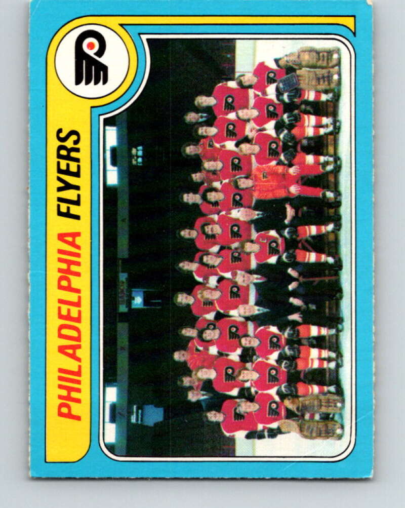 1979-80 O-Pee-Chee #255 Flyers Team CL  Philadelphia Flyers  V19210