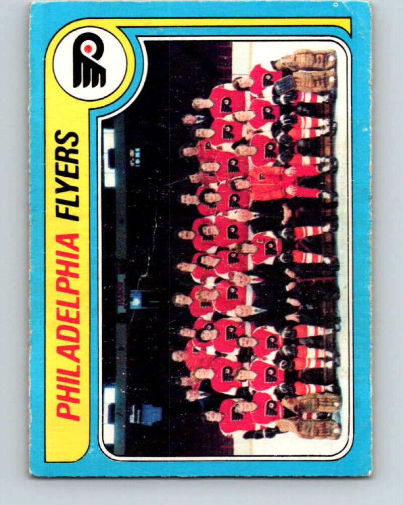 1979-80 O-Pee-Chee #255 Flyers Team CL  Philadelphia Flyers  V19211