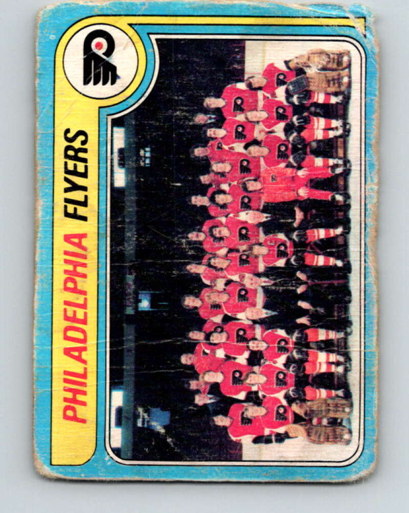 1979-80 O-Pee-Chee #255 Flyers Team CL  Philadelphia Flyers  V19212