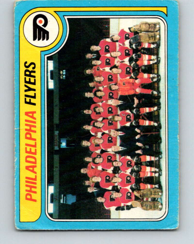 1979-80 O-Pee-Chee #255 Flyers Team CL  Philadelphia Flyers  V19213