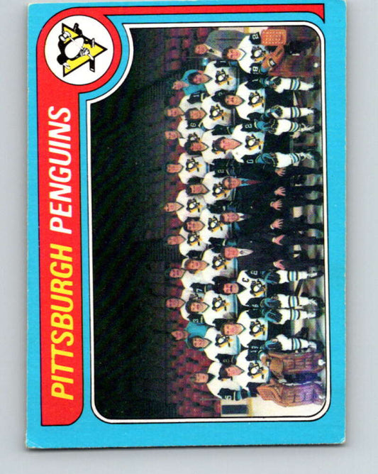 1979-80 O-Pee-Chee #256 Penguins Team CL  Pittsburgh Penguins  V19216