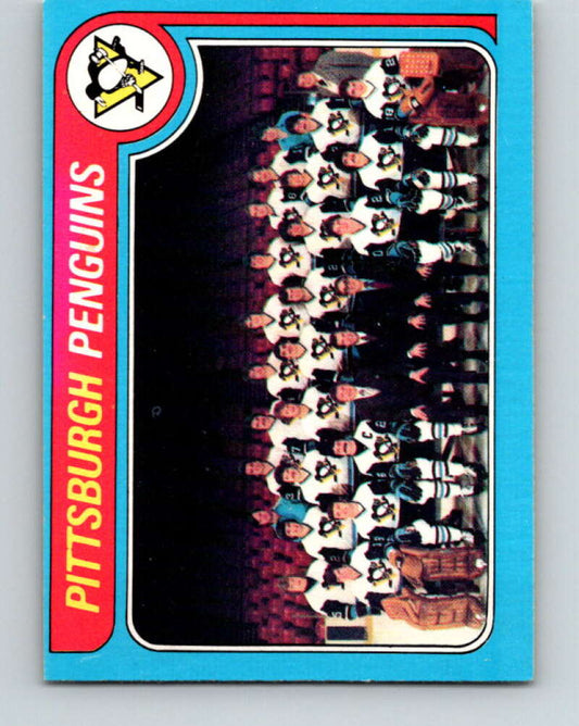 1979-80 O-Pee-Chee #256 Penguins Team CL  Pittsburgh Penguins  V19218